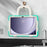 For Samsung Galaxy Tab A9+ Case PC+Silicone Tablet Cover with Rotating Kickstand - Mint Green - 6