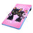 For Samsung Galaxy Tab A11 / A9 X110 / X115 Flip Stand Case PU Leather Pattern Tablet Cover - Two Cats - 5