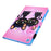 For Samsung Galaxy Tab A11 / A9 X110 / X115 Flip Stand Case PU Leather Pattern Tablet Cover - Two Cats - 6