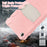 For Samsung Galaxy Tab A9+ Tablet Case Shockproof PC+Silicone Protective Cover with Kickstand - Cherry Blossoms Pink - 6