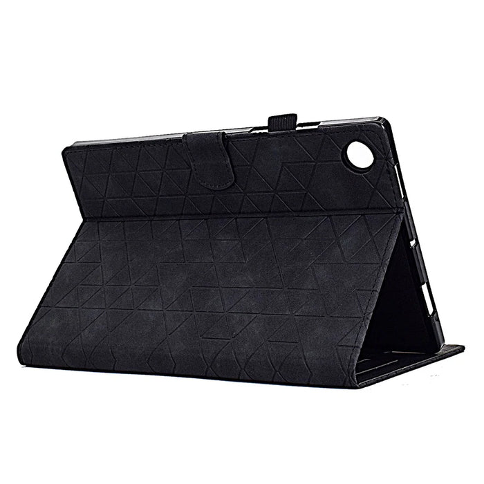 For Lenovo Tab M10 (Gen 3) Case PU Leather Tablet Cover with Card Holder - Black - 4