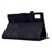 For Lenovo Tab M9 TB-310FU Case Rhombus Imprinted Stand Leather Tablet Cover - Black - 4