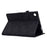 For Samsung Galaxy Tab A8 10.5 (2021) X200 X205 / (2022) Case Card Holder Tablet Leather Cover - Black - 4