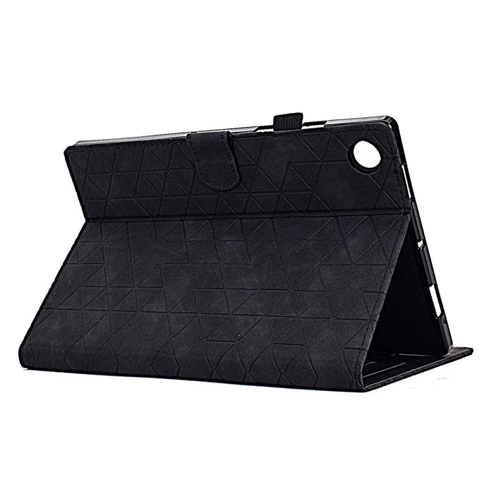For Samsung Galaxy Tab A8 10.5 (2021) X200 X205 / (2022) Case Card Holder Tablet Leather Cover - Black - 4