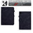 For Samsung Galaxy Tab A8 10.5 (2021) X200 X205 / (2022) Case Card Holder Tablet Leather Cover - Black - 6
