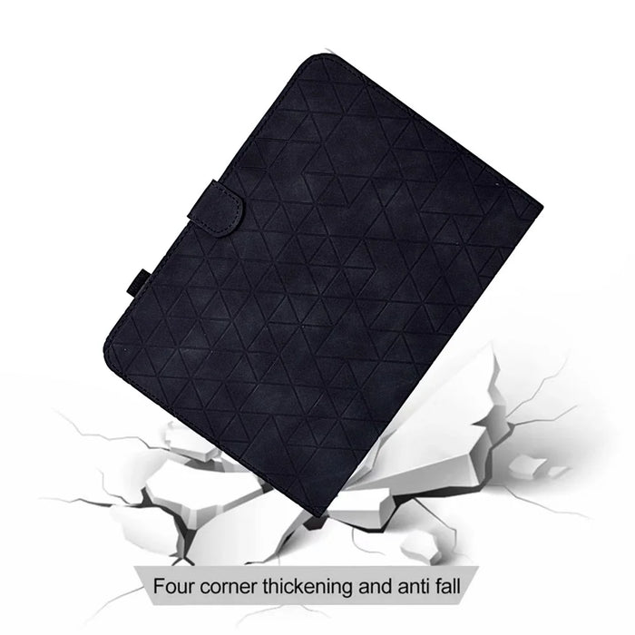 For Samsung Galaxy Tab S6 Lite (2024) / S6 Lite (2022) / S6 Lite (2020) SM-P610 P615 Case PU Leather Tablet Cover - Black - 5