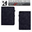 For Samsung Galaxy Tab S6 Lite (2024) / S6 Lite (2022) / S6 Lite (2020) SM-P610 P615 Case PU Leather Tablet Cover - Black - 6