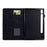 For Samsung Galaxy Tab S8 X700 X706 / Tab S7 T870 T875 Case Pattern Imprinted PU Leather Tablet Cover - Black - 2