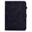 For Samsung Galaxy Tab S8 X700 X706 / Tab S7 T870 T875 Case Pattern Imprinted PU Leather Tablet Cover - Black - 7
