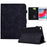For iPad Mini / Mini 2 / mini 3 / mini 4 / mini (2019) 7.9 inch Case Pattern Imprinted PU Leather Tablet Case - Black - 1