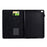 For iPad Mini / Mini 2 / mini 3 / mini 4 / mini (2019) 7.9 inch Case Pattern Imprinted PU Leather Tablet Case - Black - 2