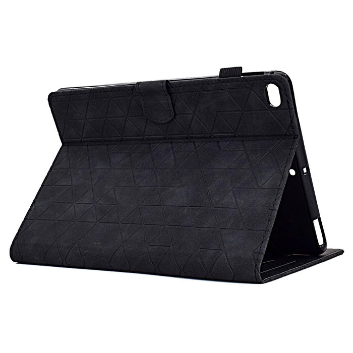 For iPad Mini / Mini 2 / mini 3 / mini 4 / mini (2019) 7.9 inch Case Pattern Imprinted PU Leather Tablet Case - Black - 4