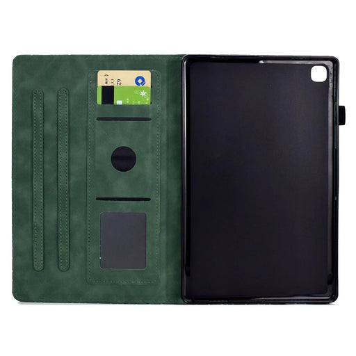 For iPad 10.2 (2019) / (2020) / iPad Air 10.5 inch (2019) / iPad Pro 10.5-inch (2017) Case PU Leather Shockproof Tablet Cover - Green - 2