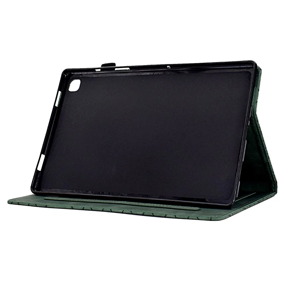 For iPad 10.2 (2019) / (2020) / iPad Air 10.5 inch (2019) / iPad Pro 10.5-inch (2017) Case PU Leather Shockproof Tablet Cover - Green - 3