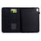 For iPad (2025) / 10.9 (2022) Case Card Slot Pattern Imprinted PU Leather Tablet Cover - Black - 2
