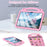 For Samsung Galaxy Tab S8+ / S9+ Case Grip Handle Kickstand EVA Tablet Cover - Pink - 2