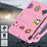 For Samsung Galaxy Tab S8+ / S9+ Case Grip Handle Kickstand EVA Tablet Cover - Pink - 5