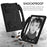 For Amazon Fire Max 11 Kidproof Case Thumbs Up Kickstand EVA Tablet Cover - Black - 4