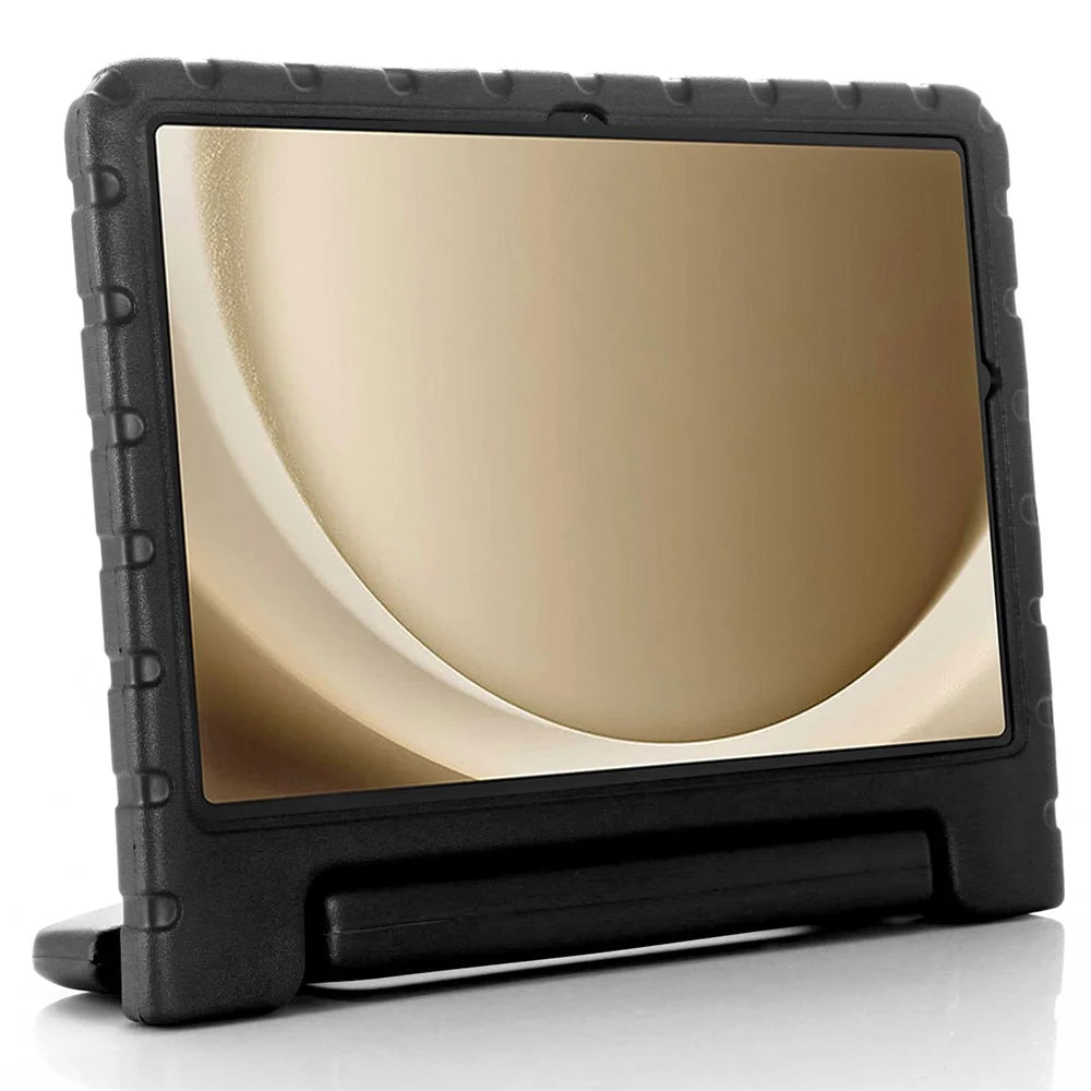 For Samsung Galaxy Tab A11+ / A9+ EVA Case Handle Kickstand Anti-drop Tablet Cover - Black - 2