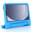 For Samsung Galaxy Tab A11 / A9 Case Handle Grip Kickstand EVA Tablet Cover - Blue - 2