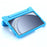 For Samsung Galaxy Tab A11 / A9 Case Handle Grip Kickstand EVA Tablet Cover - Blue - 3