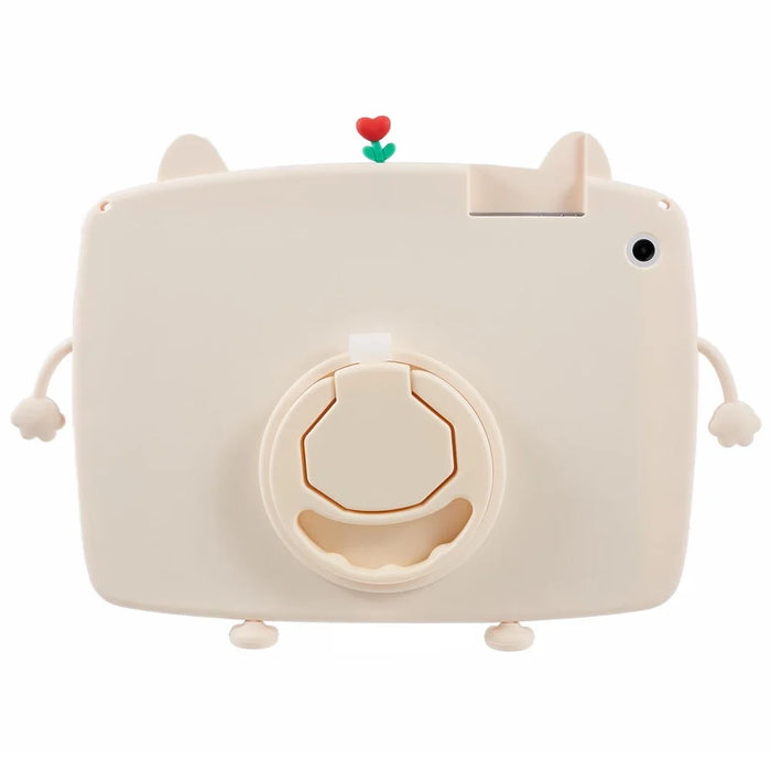 For Samsung Galaxy Tab A11+ / A9+ Silicone Case Rotary Kickstand Cat Style Tablet Cover - 2