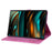 For Lenovo Tab M11 / Xiaoxin Pad 11 2024 Tablet Case Flower Cat Imprint Folio PU Leather Cover - Rose - 3
