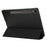 For Samsung Galaxy Tab S9 / S10 Lite / S10 FE / S9 FE Tablet Case Tri-Fold Stand Solid Color Shockproof PU Cover with Pencil Slot - Black - 3