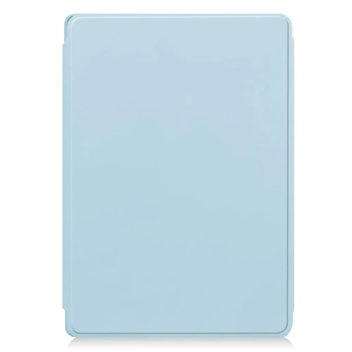 For Samsung Galaxy Tab A8 10.5 (2021) / (2022) Rotating Case PU Leather Tablet Cover (without Keyboard) - Sky Blue - 5