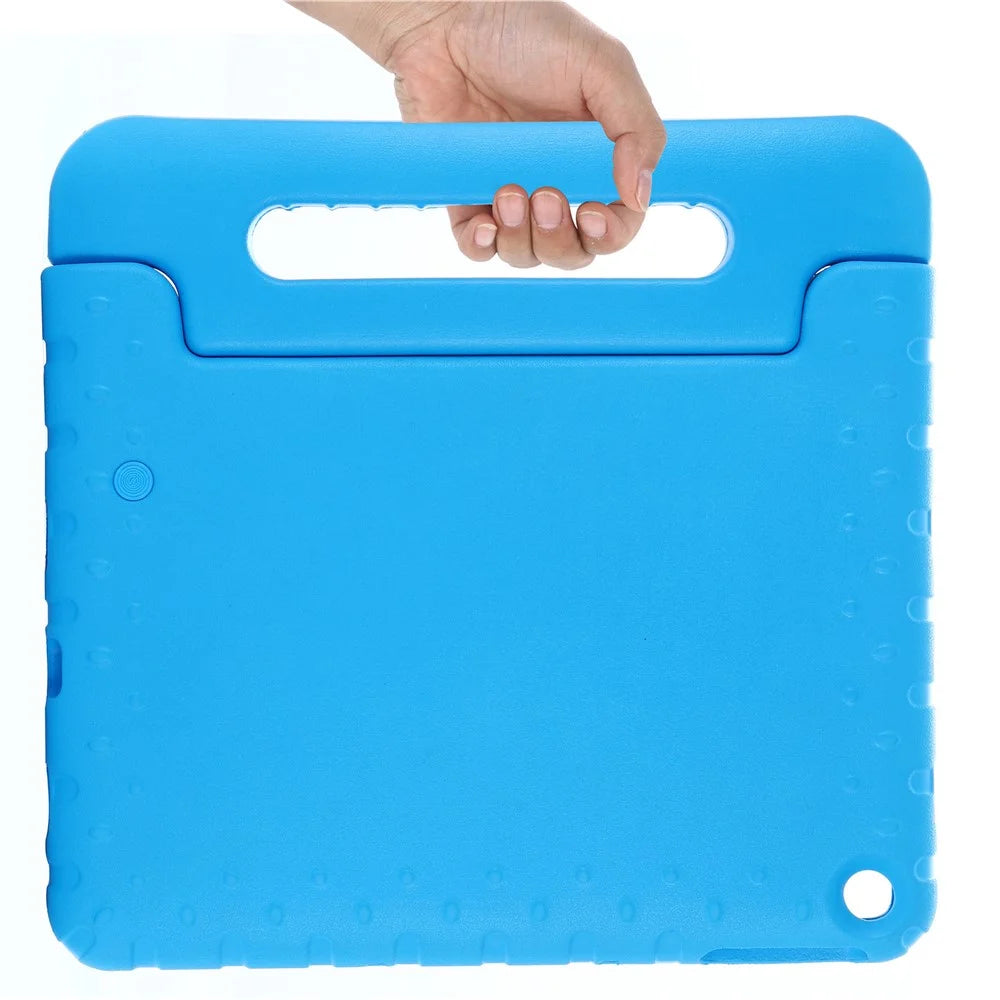 For Google Pixel Tablet Case Anti-drop EVA Tablet Cover with Handle Kickstand - Blue - 4