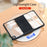 XUNDD For Samsung Galaxy Tab A11+ / A9+ Kickstand Tablet Case Air Cushion Acrylic+TPU Cover - Black - 6