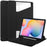 For Samsung Galaxy Tab S6 Lite (2024) / S6 Lite (2022) / S6 Lite (2020) Case with Bluetooth-compatible Keyboard PU+Acrylic Tablet Cover - Black - 1