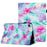 For Samsung Galaxy Tab A9+ Case Auto Wake / Sleep Shockproof PU Leather Tablet Case - Flower - 1