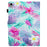 For iPad mini (2024) / mini (2021) Protective Case Pattern Printed Card Slot PU Leather Folio Flip Cover - Flower - 2
