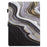 For Amazon Kindle Paperwhite (2015) / 2 (2015) / 3 (2015) / 4 (2018) Case PU Leather Smart Tablet Cover- Black+Gold Marble - 7