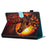 Universal 10-inch Tablet Case Pattern Printed Protective Folio Leather Stand Cover - Flower Deer - 4