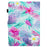 Universal 8-inch Tablet Case PU Leather Pattern Viewing Stand Cover - Leaves and Flowers - 7