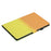 For Samsung Galaxy Tab A9 Leather Case Gradient Color Stand Tablet Cover with Card Slots - Orange / Yellow - 4