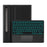 For Samsung Galaxy Tab S10 FE / S9 FE / S9 / S8 / S7 Backlight Touchpad Bluetooth-Compatible Keyboard with Pen Slot Leather Tablet Case - 6