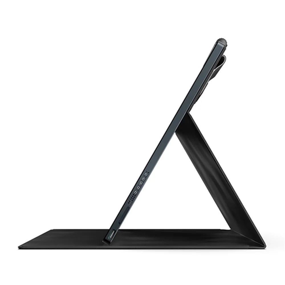For Onyx BOOX Tab 10C Pro Protective Case Anti-Scratch PU Leather Tablet Cover with Stand, Black - 4