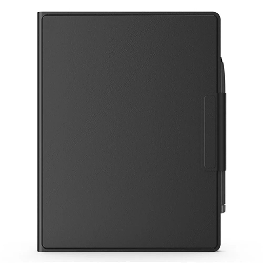 For Onyx BOOX Tab 10C Pro Protective Case Anti-Scratch PU Leather Tablet Cover with Stand, Black - 7
