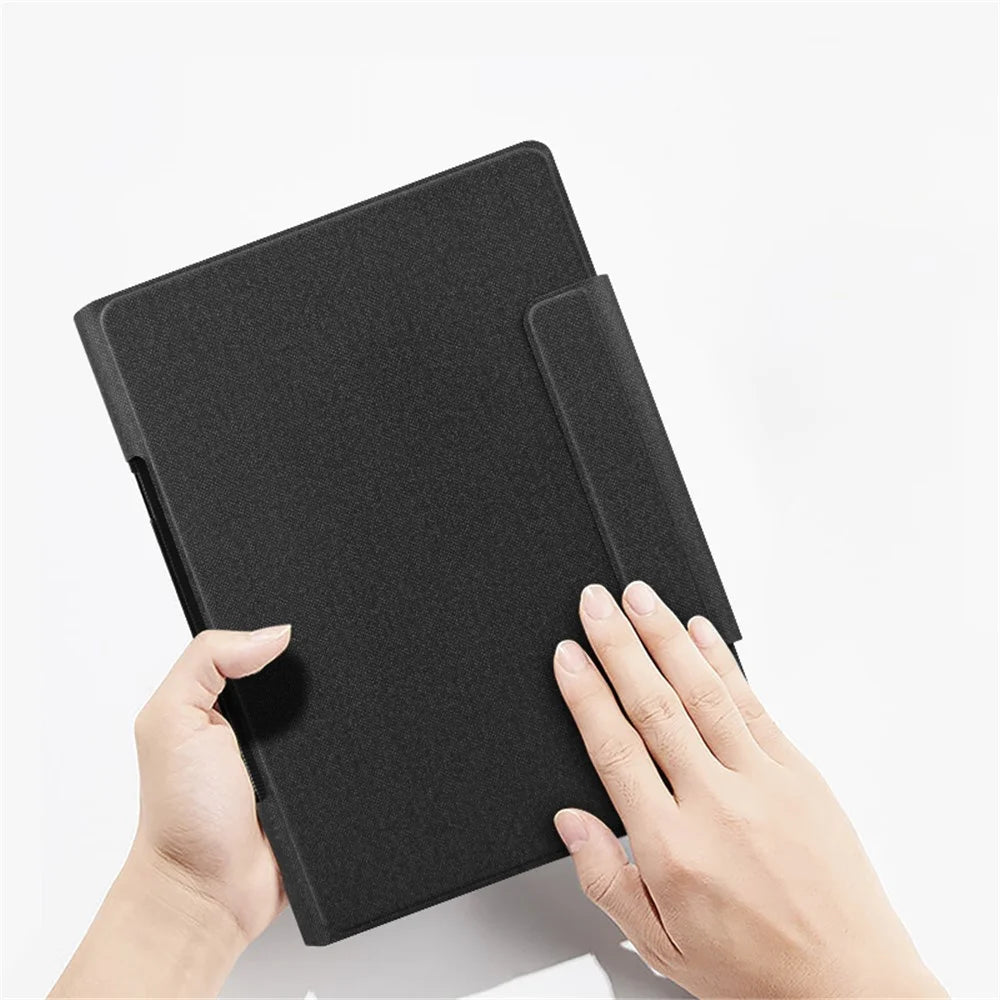 For Lenovo Yoga Pad Pro Backlight Touchpad Bluetooth-compatible Keyboard with Pen Slot Leather Tablet Case - 4