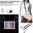 For Samsung Galaxy Tab A9+ Tablet Case PC+Silicone Rotatable Kickstand Protective Cover - Colorful Rose Gold - 7