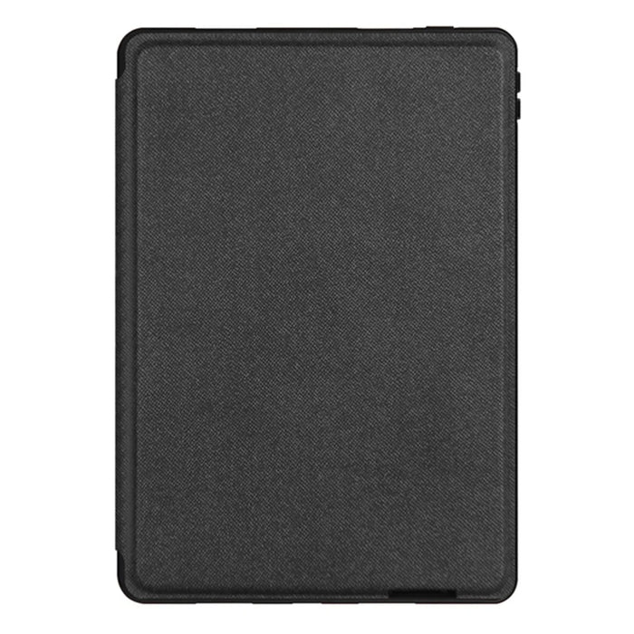 For Samsung Galaxy Tab S9 FE+ Leather Case + Bluetooth-compatible Keyboard with Backlight Trackpad - 5