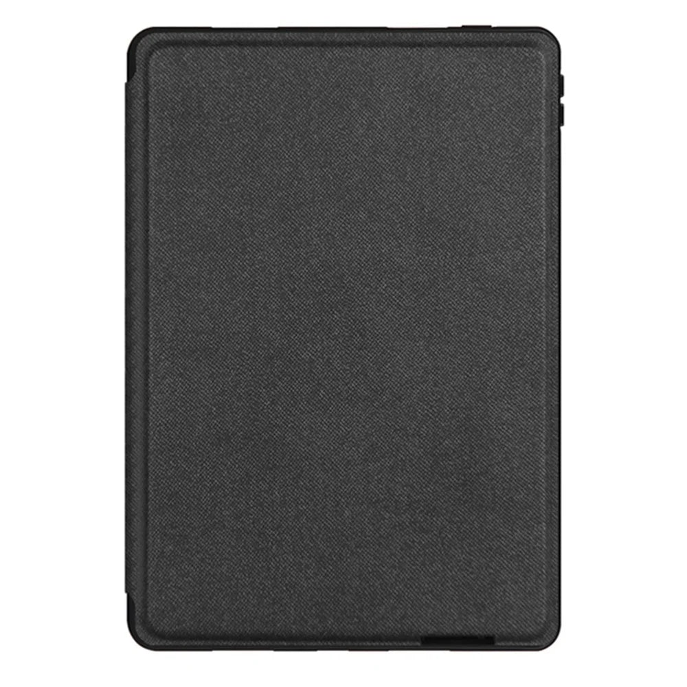 For Samsung Galaxy Tab S8+ / S7+ / S7 FE Leather Case + Bluetooth-Compatible Keyboard with Backlight Trackpad - 6