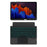 For Samsung Galaxy Tab S7+ Leather Case + Bluetooth-compatible Keyboard with Backlight Trackpad - 5