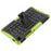 For Samsung Galaxy Tab A11 / A9 Kickstand Cover Tire Texture Anti-slip Tablet Case - Green - 4