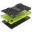 For Samsung Galaxy Tab A11 / A9 Kickstand Cover Tire Texture Anti-slip Tablet Case - Green - 5