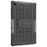For Samsung Galaxy Tab A11+ / A9+ Tire Texture Case Shockproof TPU+PC Tablet Cover with Kickstand - Black - 2