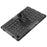For Samsung Galaxy Tab A11+ / A9+ Tire Texture Case Shockproof TPU+PC Tablet Cover with Kickstand - Black - 4